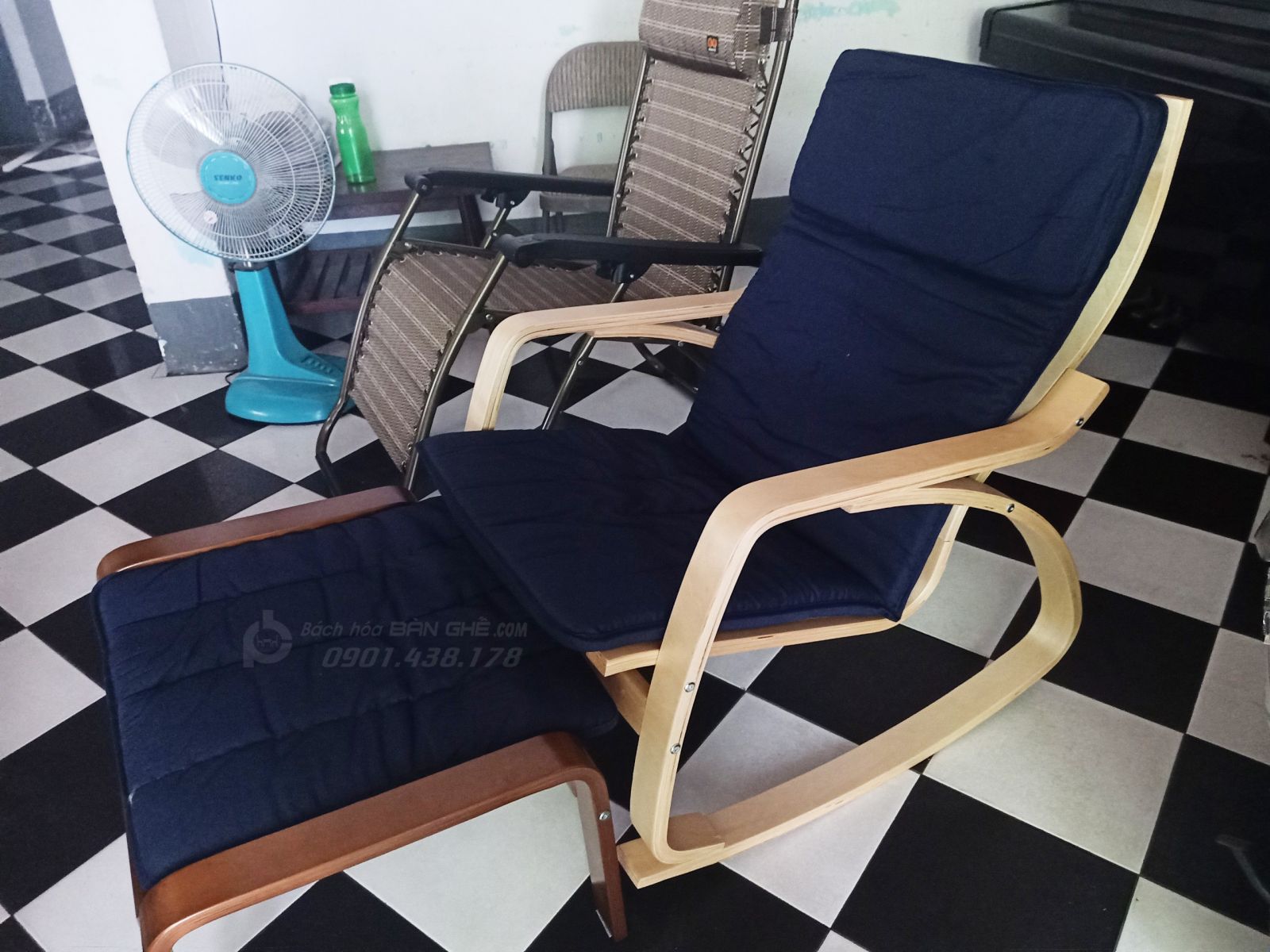 Ghế Poang thư giãn ảnh thật